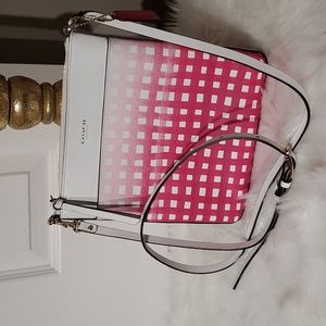 Coach cross body purse